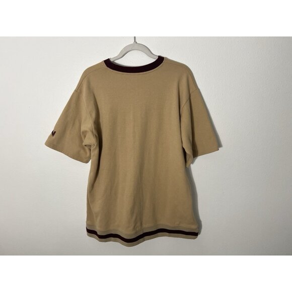 WV Project Short Sleeve Embroidered Cactus Whatever You Are Tan Shirt Size XL - Picture 8 of 15